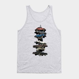Get Your Cars Stacked Up! (Spindle) Tank Top